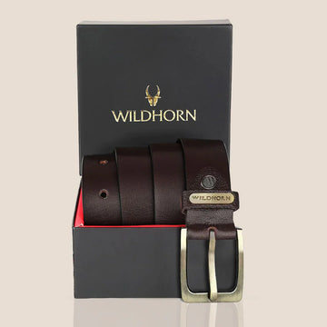 WILDHORN Premium Leather Belt for Men - WILDHORN