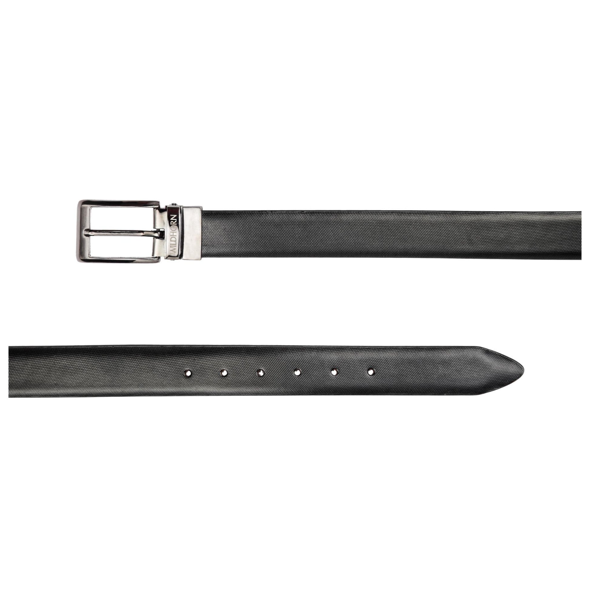 WILDHORN Premium Reversible Leather Belt for Men - WILDHORN