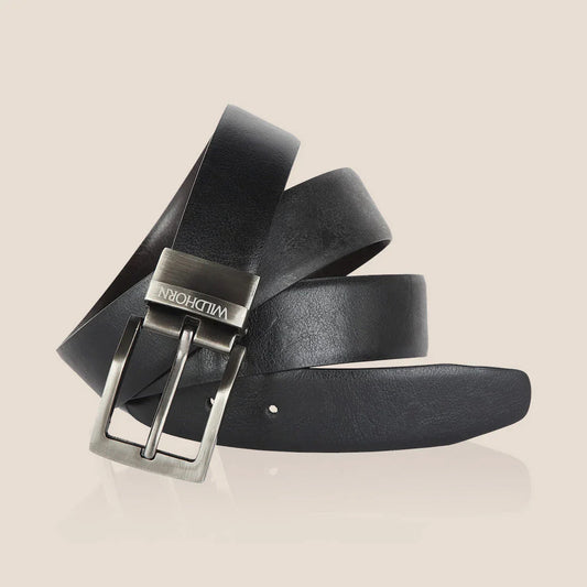 WILDHORN Premium Reversible Leather Belt for Men - WILDHORN