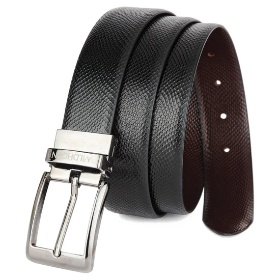 WILDHORN Premium Reversible Leather Belt for Men - WILDHORN