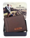 WILDHORN® RFID Protected Customizable Wallet for Gifting | Engrave with Your Name,Company Name or Initials - WILDHORN