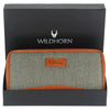 WildHorn Women's Canvas Wallet Clutch - Stylish, Spacious I Zip Around Wallet for Travel, Holds Cards, Phone, Cash. - WILDHORN