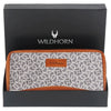 WildHorn Women's Canvas Wallet Clutch - Stylish, Spacious I Zip Around Wallet for Travel, Holds Cards, Phone, Cash - WILDHORN