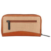 WildHorn Women's Canvas Wallet Clutch - Stylish, Spacious I Zip Around Wallet for Travel, Holds Cards, Phone, Cash. - WILDHORN