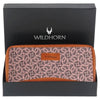 WildHorn Women's Canvas Wallet Clutch - Stylish, Spacious I Zip Around Wallet for Travel, Holds Cards, Phone, Cash - WILDHORN