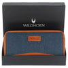 WildHorn Women's Canvas Wallet Clutch - Stylish, Spacious I Zip Around Wallet for Travel, Holds Cards, Phone, Cash. - WILDHORN