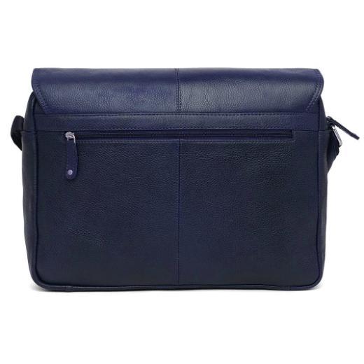 WILINGTON Leather Messenger Bag for Men - WILDHORN