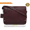 WILINGTON Leather Messenger Bag for Men - WILDHORN