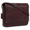 WILINGTON Leather Messenger Bag for Men - WILDHORN