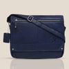 WILINGTON Leather Messenger Bag for Men - WILDHORN