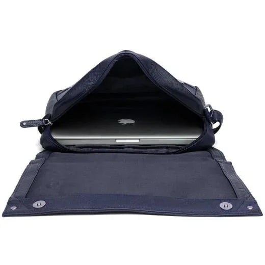 WILINGTON Leather Messenger Bag for Men - WILDHORN