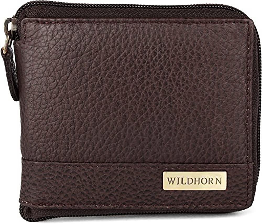 XAVIER RFID Protected Leather Wallet for Men - WILDHORN