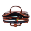 ZANDER Leather Laptop Messenger Bag for Men - WILDHORN