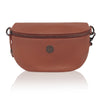 OASIS Fanny Pack Waist Bag Multifunction Genuine Leather Bag Travel Pouch for Men and Women