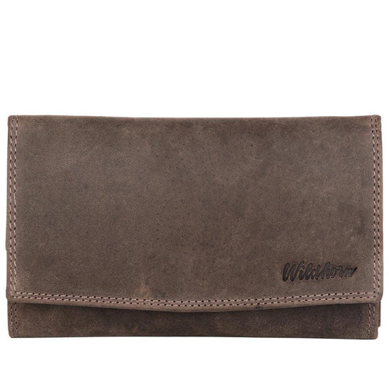 WildHorn Mia RFID PROTECTED Genuine Leather Wallet for Women stylish|Purse for Women/Girls - WILDHORN
