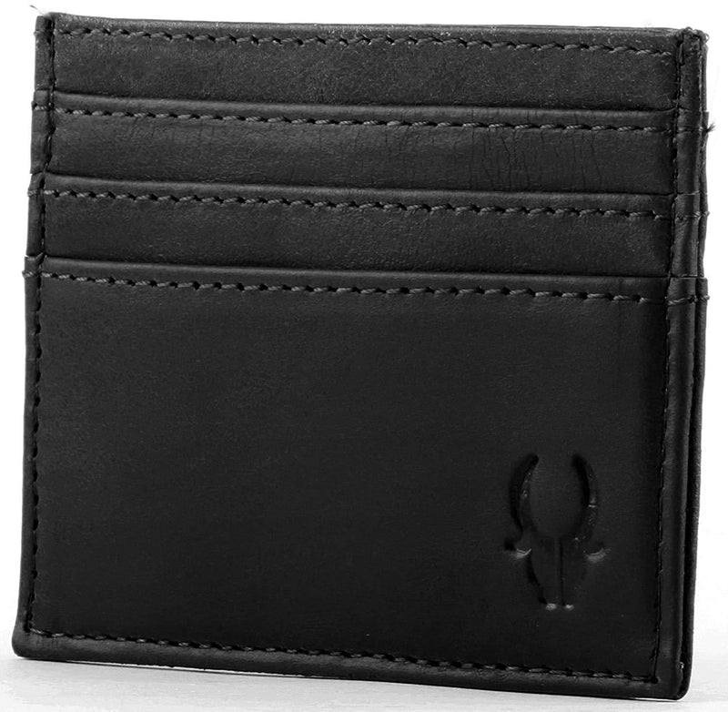 WildHorn Genuine Leather Credit Card Holder - WILDHORN