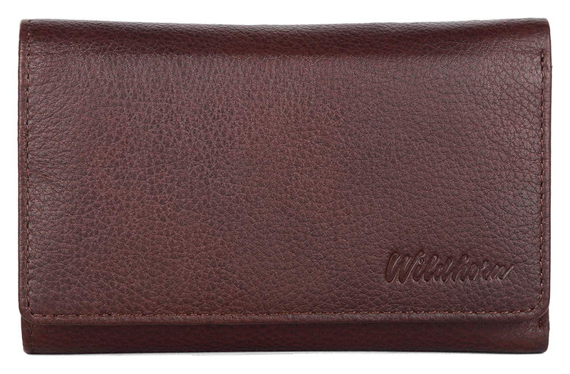 Handmade Genuine Leather Wallet Men Long Wallet Money Purse Card Holder  196-1 | MoshiLeatherBag - Handmade Leather Bag Manufacturer