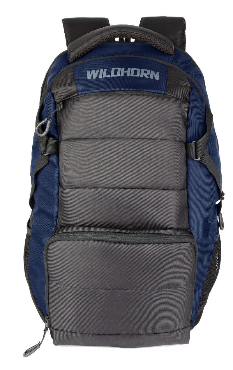 WILDHORN Laptop Backpack for Men, Extra Large 30L Travel Backpack with Multi Zip Compartment, Business College Bookbag Fit 15.6 Inch Laptop - WILDHORN