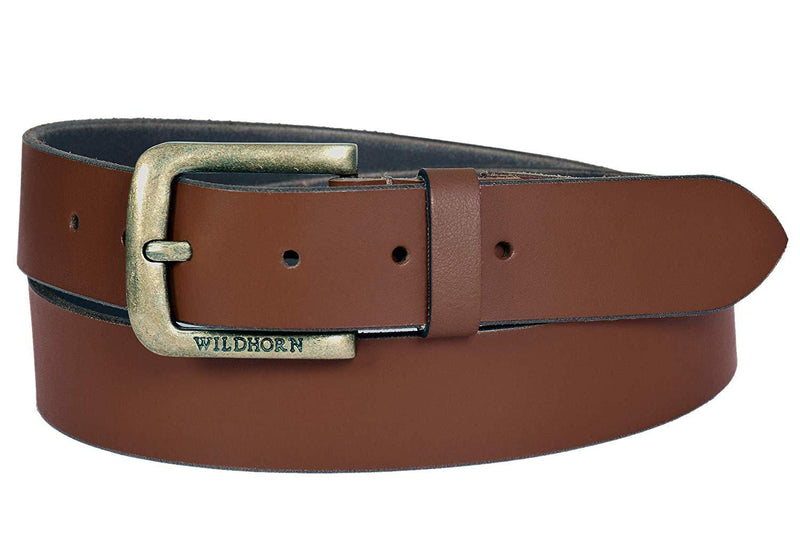 WildHorn Casual 100% Genuine Leather Belt for Men - WILDHORN