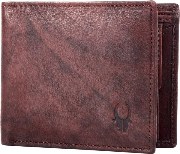 WildHorn® RFID Protected Genuine Leather Wallet for Men - WILDHORN