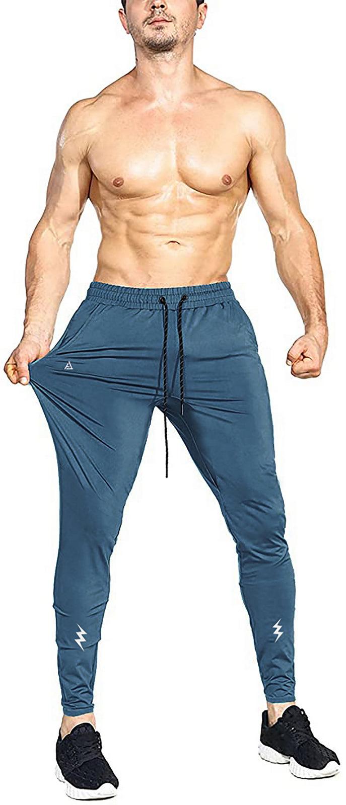 AVOLT Dry Fit Track Pant for Men I Slim Fit Athleisure Running Gym Stretchable Track Pant for Men. - WILDHORN