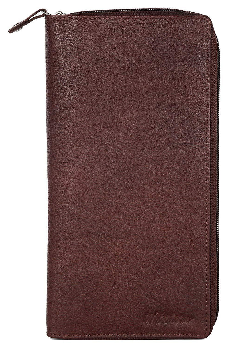 WILDHORN Bombay Brown Passport Wallet (WH2101) - WILDHORN