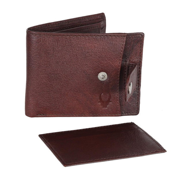 WildHorn® RFID Protected Genuine Leather Wallet for Men - WILDHORN