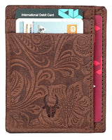 WildHorn Brown Credit Card Holder - WILDHORN