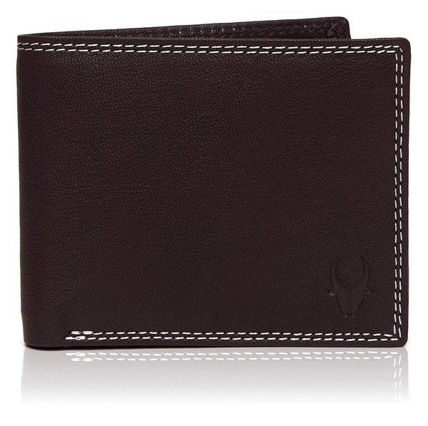 WildHorn® RFID Protected Genuine Leather Wallet for Men - WILDHORN