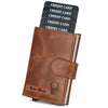 WILDHORN® RFID Protected Customizable Card Holder for Gifting | Engrave with Your Name,Company Name or Initials - WILDHORN