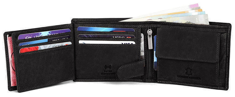 WildHorn India RFID Protected Leather Men's Wallet