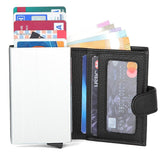 WILDHORN® RFID Protected Customizable Card Holder for Gifting | Engrave with Your Name,Company Name or Initials