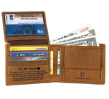WILDHORN® Engraved Personalized Wallet for Men - Gift for Father, Husband ,Friend, Boyfriend, Brother & Son