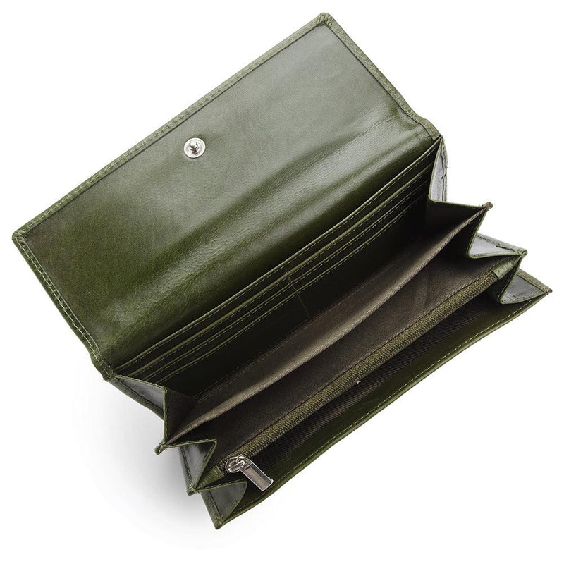 WILDHORN® Genuine Leather Wallet for Women | Purse for Women/Girls