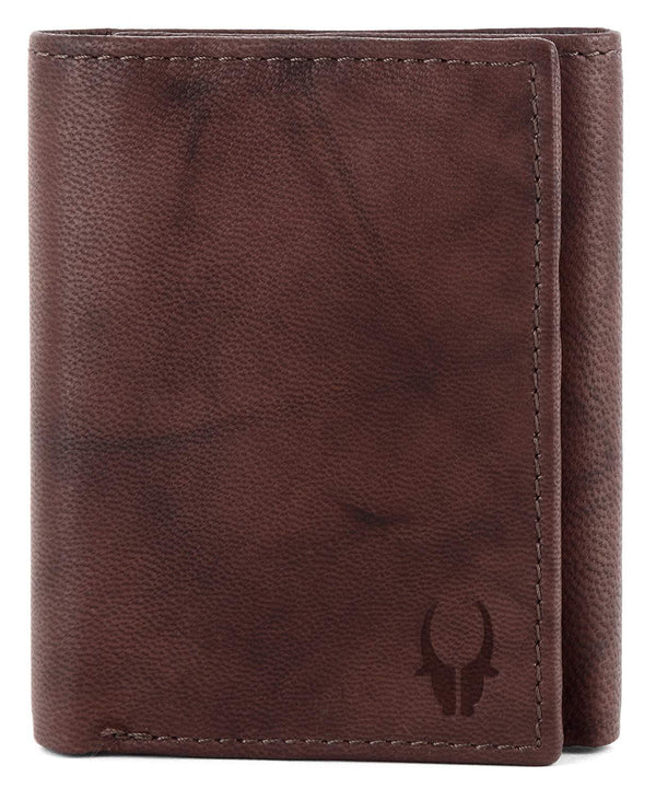 WildHorn® RFID Protected Genuine Leather Wallet for Men - WILDHORN