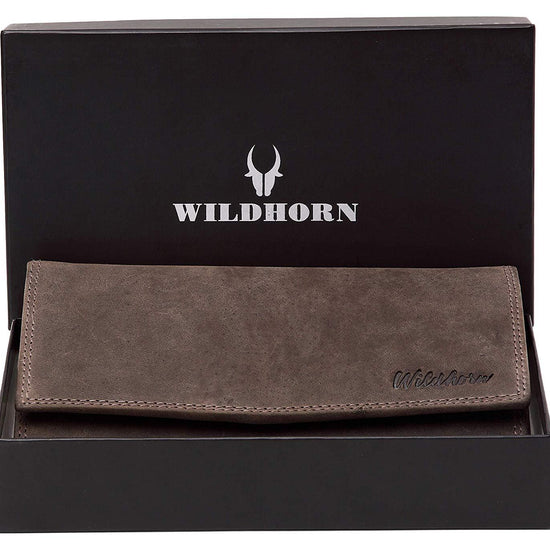 WildHorn Mia RFID PROTECTED Genuine Leather Wallet for Women stylish|Purse for Women/Girls - WILDHORN