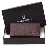 WildHorn RFID Protected Genuine Leather Wallet for Women Stylish|Purse for Women/Girls - WILDHORN