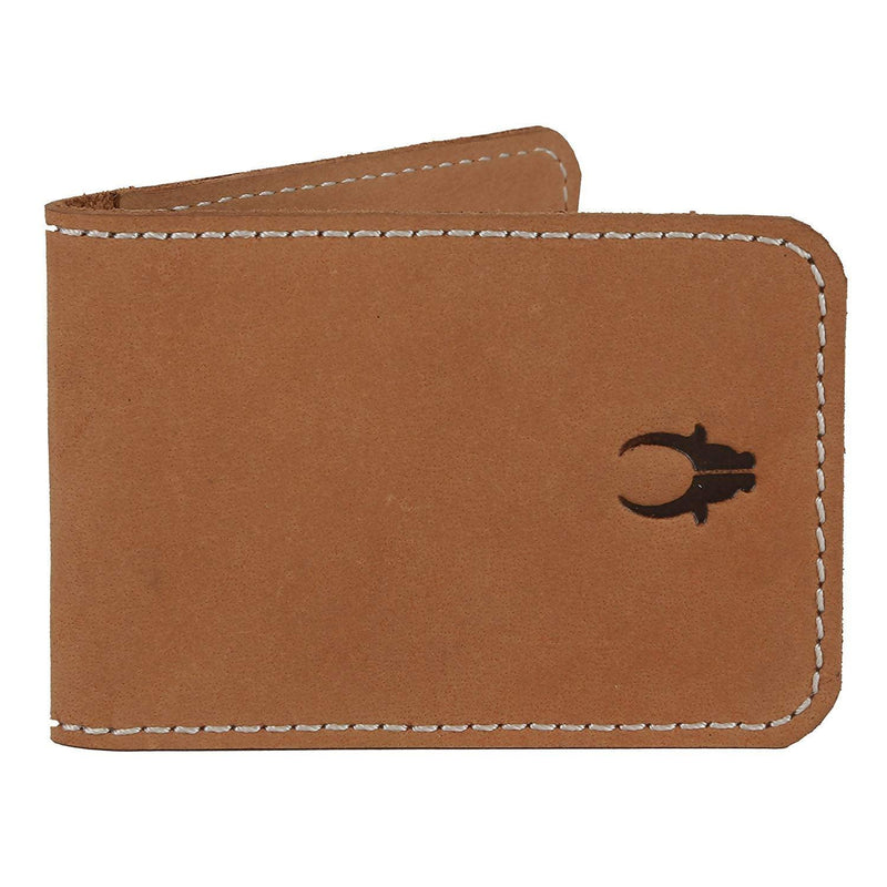 WildHorn Tan Credit Card Holder - WILDHORN