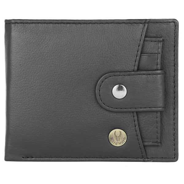 WildHorn® RFID Protected Genuine High Quality Leather Men's Wallet - WILDHORN