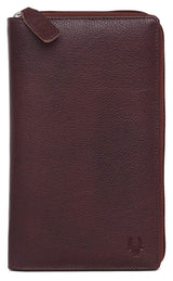 WildHorn Brown Passport Cover - WILDHORN