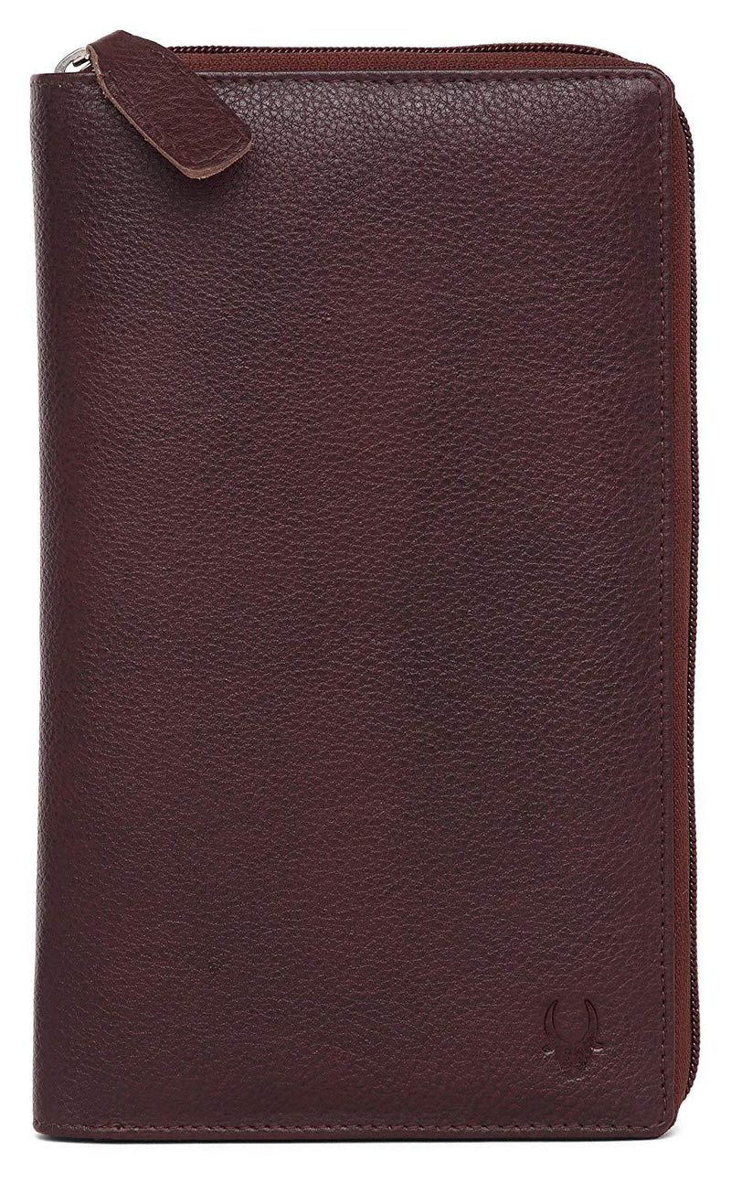 WildHorn Brown Passport Cover - WILDHORN