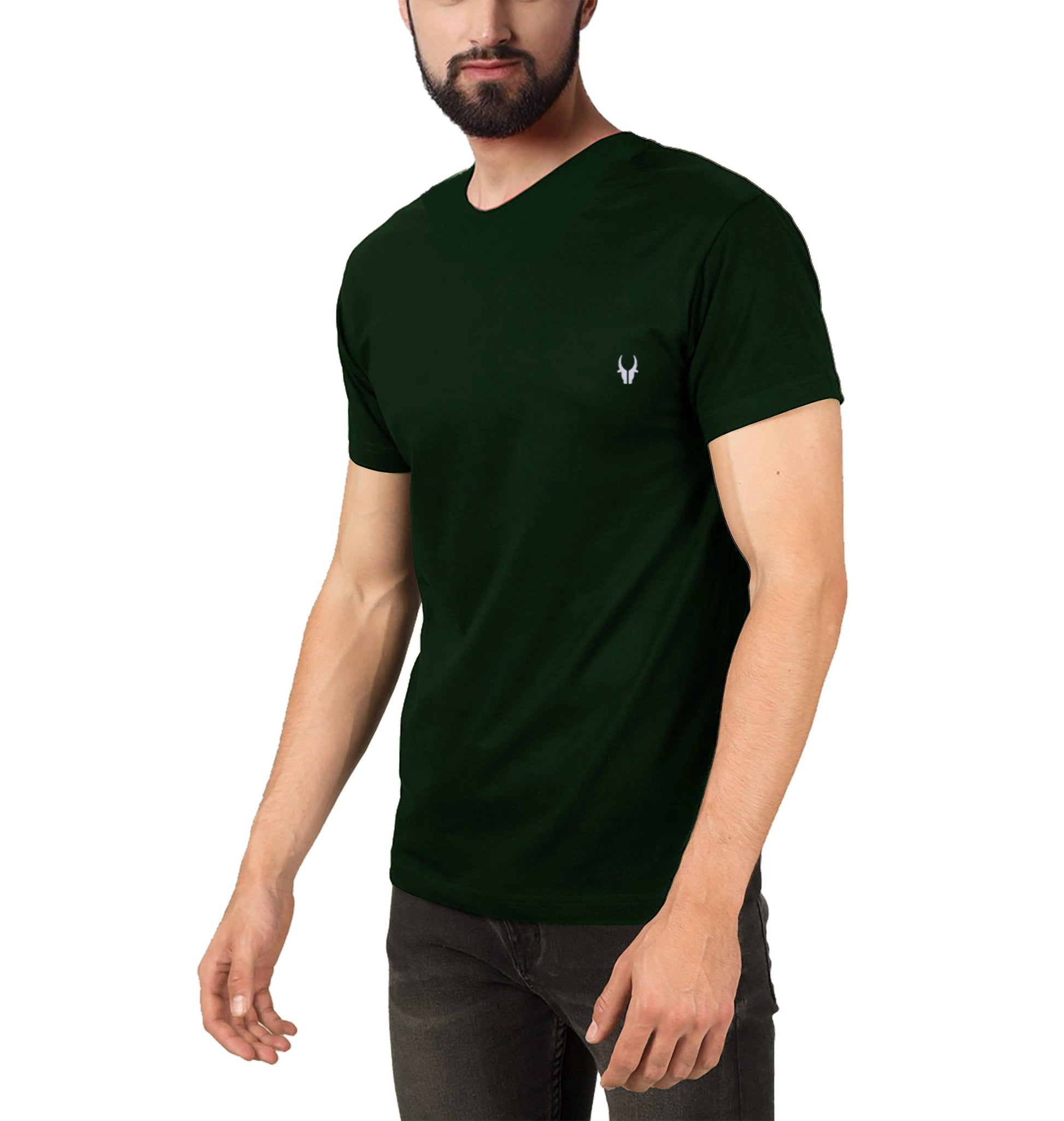 WILDHORN® 100% Cotton Regular Fit T-Shirt for Men - WILDHORN