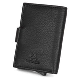 WILDHORN® RFID Protected Customizable Card Holder for Gifting | Engrave with Your Name,Company Name or Initials - WILDHORN