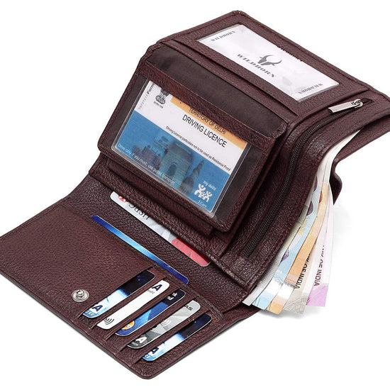WildHorn®Women's Leather Wallet and Pen Combo Set - WILDHORN