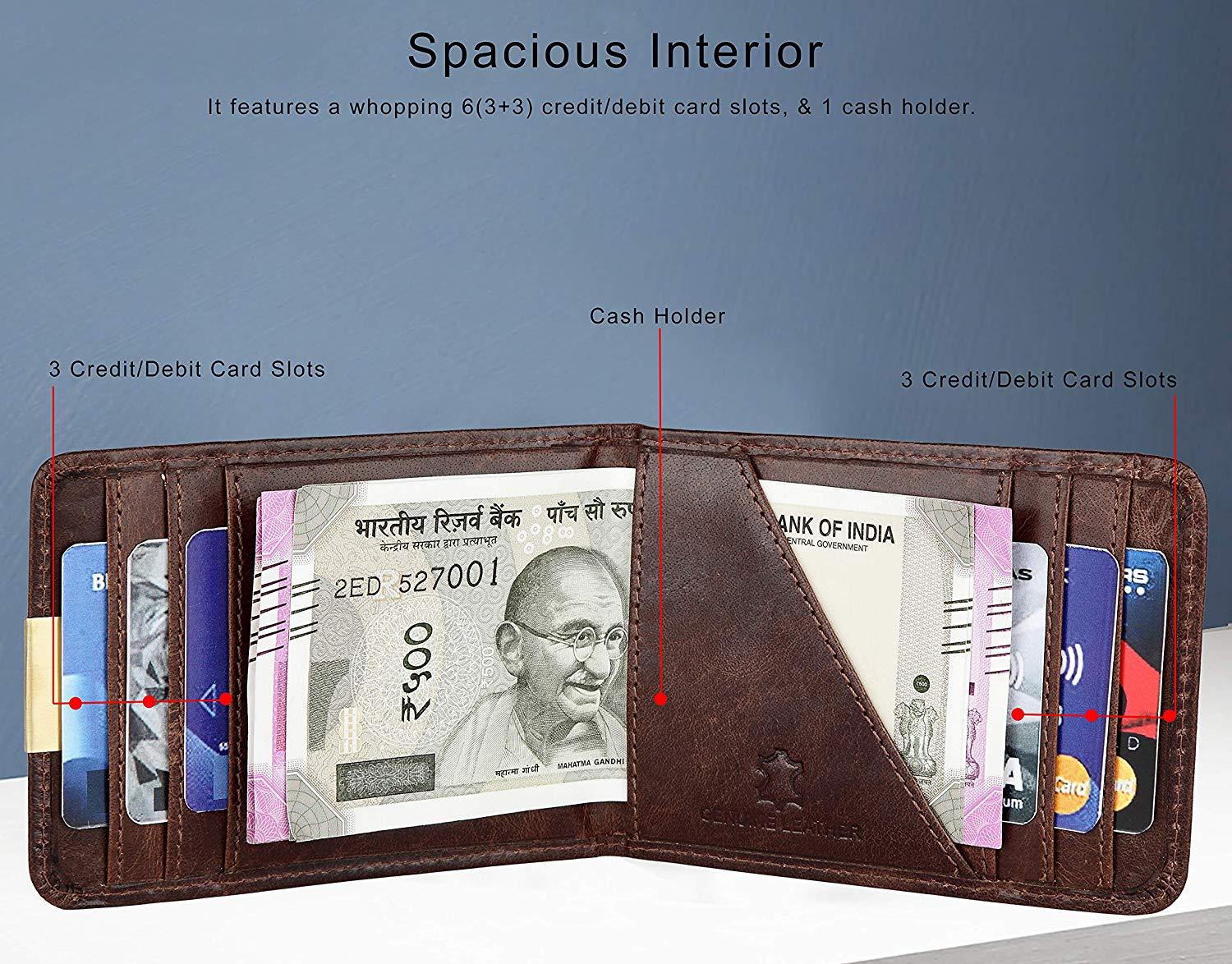 Royster Callus Brown Men's Wallet - WILDHORN