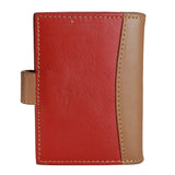 WildHorn Genuine Leather Red Credit Card Holder - WILDHORN