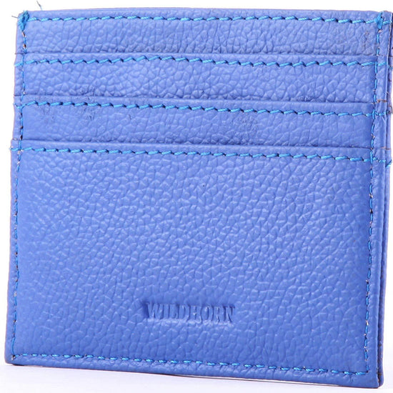 WildHorn Genuine Leather Credit Card Holder - WILDHORN
