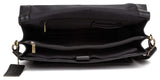 WildHorn Urban Edge Leather 15.5-inch Laptop Messenger Bag (Black) - WILDHORN