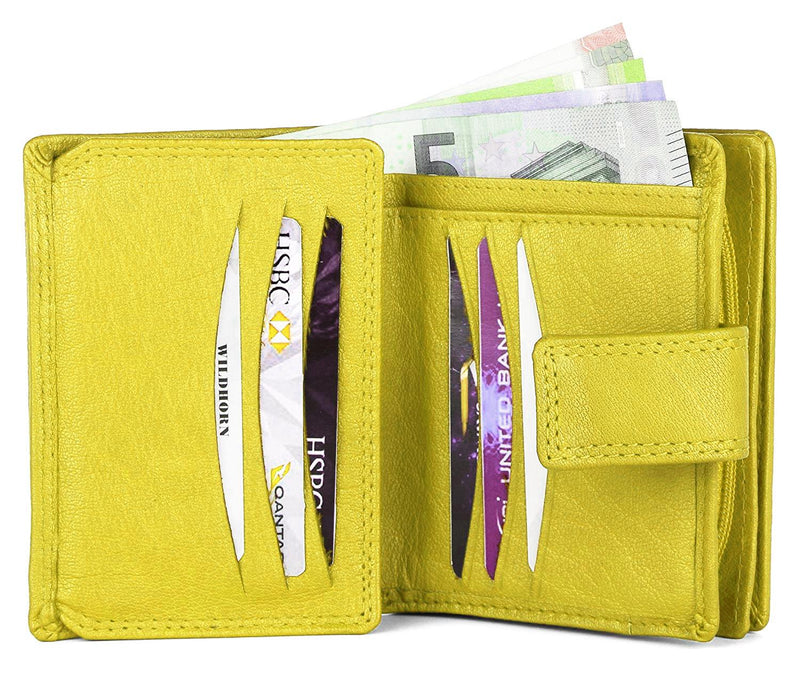 WILDHORN® Women's Leather Wallet and Pen Combo Set
