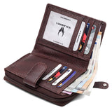 WildHorn®Women's Leather Wallet and Pen Combo Set - WILDHORN
